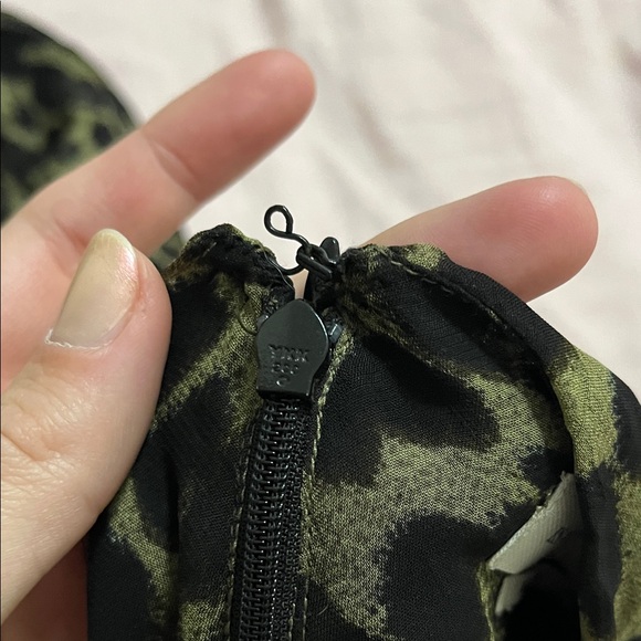 ISABEL MARANT Leopard Print Skirt - Black and Green - Picture 4 of 4